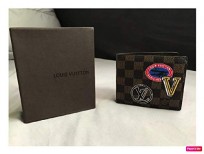 BUY LV WALLET WITH BOX FOR MEN IMPORTED FROM USA