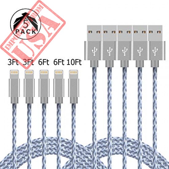 Buy Lightning Cable Loopilops Nylon Braided Charging Cable Cord Usb Cable Charger For Sale In Pakistan